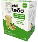 Chá Leão Água Gelada - Chá Verde Gengibre e Limão 10 Sachês