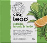 Chá Leão Cidreira, Laranja e Limão - 10 Sachês.