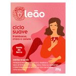 Chá Leão Fases Ciclo Suave - Framboesa, Cravo e Canela 10 Sachês