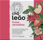 Chá Leão Frutas Vermelhas - 10 Sachês.