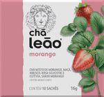 Chá Leão Morango - 10 Sachês.