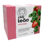 Chá Leão Morango - 10 Sachês.