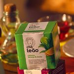 Chá Leão Cidreira, Laranja e Limão - 10 Sachês.
