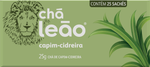 Chá Leão Capim-Cidreira 25g em sachês - 25 Unidades