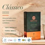 Café Orfeu Torrado e Moído Clássico 100% Arábica - 250g Moagem Fina