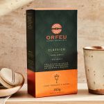 Café Orfeu Torrado e Moído Clássico 100% Arábica - 250g Moagem Fina