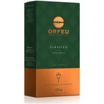 Café Orfeu Torrado e Moído Clássico 100% Arábica - 250g Moagem Fina
