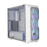Gabinete Gamer Cooler Master MasterBox TD500 Mesh C/ 3 Fans RGB Branco - MCB-D500D-WGNN-S01