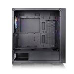 Gabinete Gamer Thermaltake Divider 370 Mid Tower Vidro Temperado 3x Fans ARGB Preto - CA-1S4-00M1WN-00
