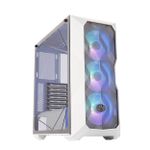 Gabinete Gamer Cooler Master MasterBox TD500 Mesh C/ 3 Fans RGB Branco - MCB-D500D-WGNN-S01