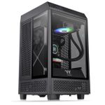 Gabinete Gamer Thermaltake Tower 100 Mini-ITX Vidro Temperado Preto - CA-1R3-00S1WN-00