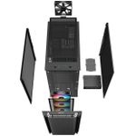 Gabinete Gamer Deepcool CG560 C/ 3 Fans RGB Preto - R-CG560-BKAAE4-G-1