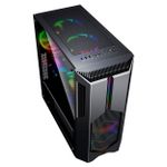 Gabinete Gamer Redragon Grindor Mid Tower Preto - GC-616