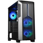 Gabinete Gamer Redragon Grindor Mid Tower Preto - GC-616