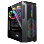 Gabinete Gamer Redragon Grindor Mid Tower Preto - GC-616