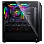 Gabinete Gamer Redragon Grindor Mid Tower Preto - GC-616