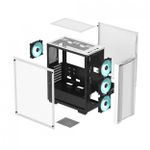 Gabinete Gamer Deepcool CC560 C/4 Fans LED Mid Tower Branco - R-CC560-WHGAA4-G-1