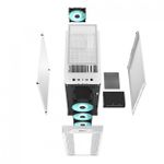 Gabinete Gamer Deepcool CC560 C/4 Fans LED Mid Tower Branco - R-CC560-WHGAA4-G-1
