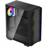 Gabinete Gamer Deepcool CC560 FS C/4 Fans RGB Mid Tower Preto - R-CC560-BKTAA4-A-1