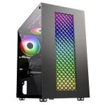 Gabinete Gamer K-Mex Bifrost 3 Mid Tower RGB – CG-01RU