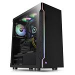 Gabinete Gamer Thermaltake H200 TG RGB Mid Tower - CA-1M3-00M1WN-00