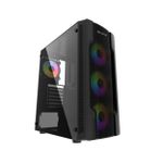 Gabinete Gamer Bluecase BG-031 Mid Tower Preto – BG031GCASE