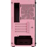 Gabinete Gamer Aerocool Trinity V1 MATX Mid-Tower Vidro Temperado Rosa