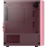 Gabinete Gamer Aerocool Trinity V1 MATX Mid-Tower Vidro Temperado Rosa