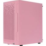 Gabinete Gamer Aerocool Trinity V1 MATX Mid-Tower Vidro Temperado Rosa