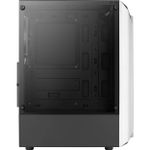 Gabinete Gamer Aerocool Bionic V1 ATX Mid-Tower Vidro Temperado Branco