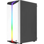 Gabinete Gamer Aerocool Bionic V1 ATX Mid-Tower Vidro Temperado Branco