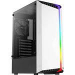 Gabinete Gamer Aerocool Bionic V1 ATX Mid-Tower Vidro Temperado Branco