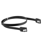 Cabo SATA III 6Gb/s com Trava Preto