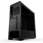 Gabinete Gamer Bluecase BG-009 Preto Mid Tower – BG009BGCASE