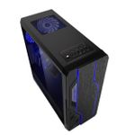 Gabinete Gamer Bluecase BG-009 Preto Mid Tower – BG009BGCASE
