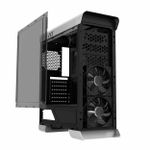 Gabinete Gamer Gamemax Elysium Mid Tower Branco – G503X-W C/ 3 Fans RGB