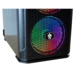 Gabinete Gamer Evolut Mesh RGB Mid Tower C/Cooler – EG-812