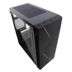 Gabinete Gamer T-Dagger P03B Mid Tower Preto - TGC-P03B