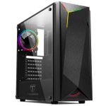 Gabinete Gamer T-Dagger G28B Mid Tower Preto - TGC-G28B