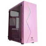Gabinete Gamer T-Dagger P03P Mid Tower Rosa - TCG-P03P
