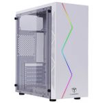 Gabinete Gamer T-Dagger P03W Mid Tower Branco RGB - TGC-P03W