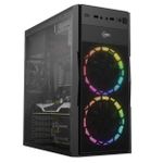 Gabinete Gamer KWG Vela M4 C/ 2 Fans RGB Mid Tower - VELA M4