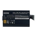 Fonte Cooler Master G800 PFC Ativo 80 Plus Gold - MPW-8001-ACAAG