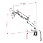 Suporte de Monitor DT3Sports Atlas - 12442-3