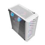 Gabinete Gamer Darkflash DK351 Branco ATX C/ 3 Fans - DK351W