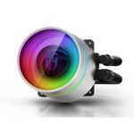 Water Cooler Deepcool Gamer Storm Castle 240EX 240mm ARGB Branco - DP-GS-H12-CSL240EXWH