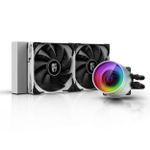 Water Cooler Deepcool Gamer Storm Castle 240EX 240mm ARGB Branco - DP-GS-H12-CSL240EXWH
