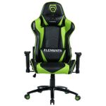 Cadeira Gamer Elements Veda Terra Preto e Verde