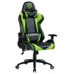 Cadeira Gamer Elements Veda Terra Preto e Verde