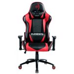 Cadeira Gamer Elements Veda Ignis Preto e Vermelho